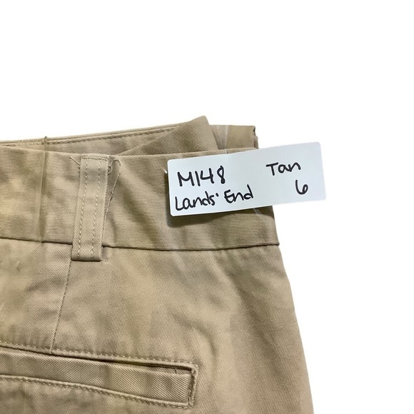Lands’ End Khaki Fit 2 Pants Sz 6 - Picture 10 of 10